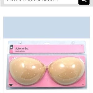 Adhesive bra
